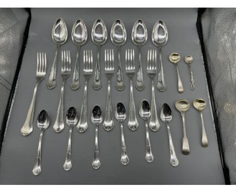 Collection of HM Silver Cutlery. Total weight 555gr. 