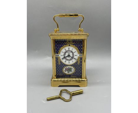 Buckingham Palace Limited Edition 11 Jewels Carriage Clock 