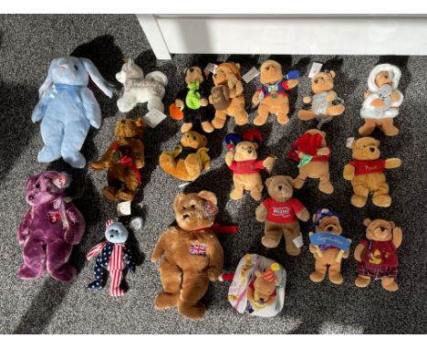 Collection of Soft Toys to include Steiff, Disney and TY. 