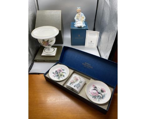 Assorted Lot to include Royal Worcester - Arden, Royal Worcester - Katie's Day Storytime, and Royal Worcester - Pin Pot and T