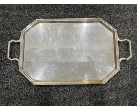 Large HM Silver Full Size Tray. 