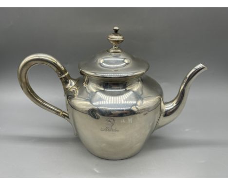 HM Silver Tea Pot. 
Total weight 359gr. 