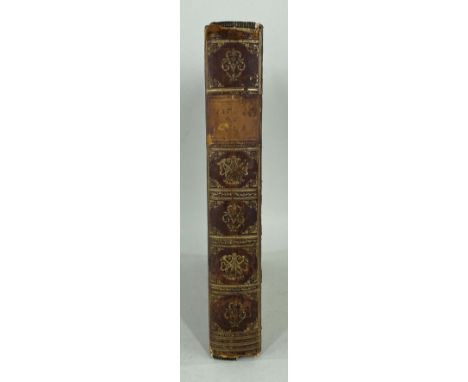 With an appendix, London 1786, The First Edition. Large 4to. Original full speckled calf binding. lacks labelThe Jeff Towns C