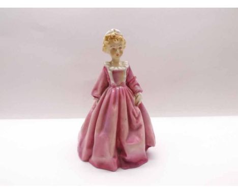 A Royal Worcester Figurine, Grandmother's Dress, No 3081, modelled by F G Doughty, 6 1/2" high 