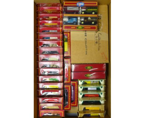 Forty-two Corgi Cameo Collection die-cast models in the 'Village', 'Railway', 'Royal Mail' and 'Vintage' series, all boxed