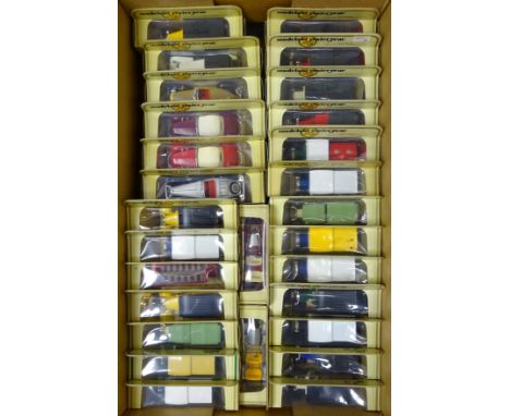 Twenty-eight Matchbox Models of Yesteryear models including promotional, vintage and classic vehicles, all boxed