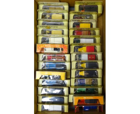 Twenty-nine Matchbox Models of Yesteryear including vintage and promotional vehicles, all boxed