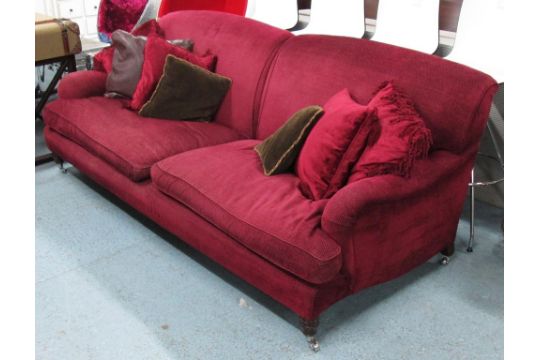 burgundy scatter cushions