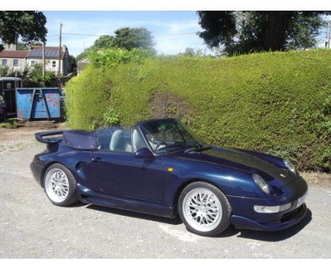 A 1997 Porsche 911 Carrera 4 cabriolet (993), ***registration number P968 RYU***, chassis number WP0ZZZ992ZVS330680, engine n