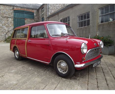 A 1960 Austin Se7en Mini Countryman De-Luxe, registration number 4507 MH, chassis number A-A W7/38706, engine number 8AM U H/