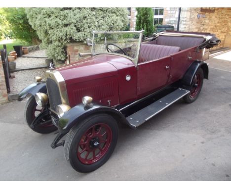 A 1928 Swift P-Type 10hp four seat tourer, registration number MP 2536, chassis number 32021, engine number 5021, red over bl