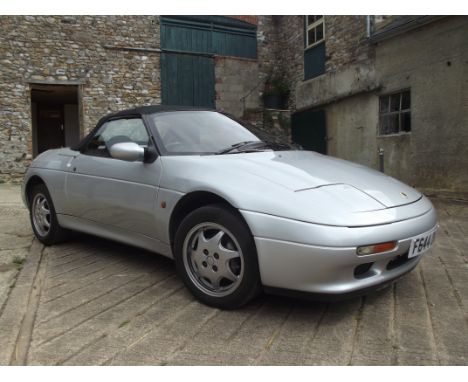 A 1989 Lotus Elan M100, registration number F644 DNG, chassis number M100CHPP014, engine number 706WT015, Silver Frost. This 