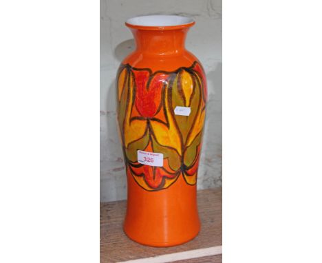 A Poole pottery vase, height 33cm.
