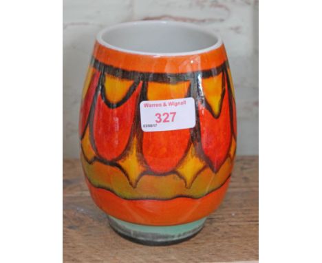 A Poole pottery vase, height 16cm.
