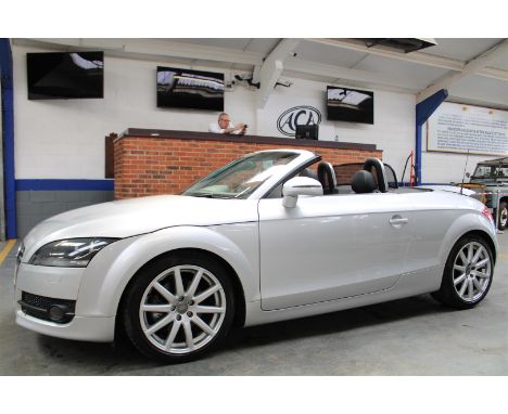 Make &amp; Model: Audi TT TFSIDate of Reg: YP07 UJUColour: Silvercc: 1984MoT: 24-01-2023Fuel Type: PETROLMileage: 92kTransmis