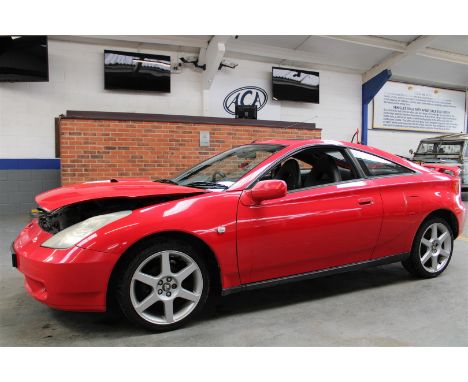 Make &amp; Model: Toyota Celica VVTIDate of Reg: Y91 KROColour: Redcc: 1794MoT: 13-11-2022Fuel Type: PETROLMileage: 120kTrans