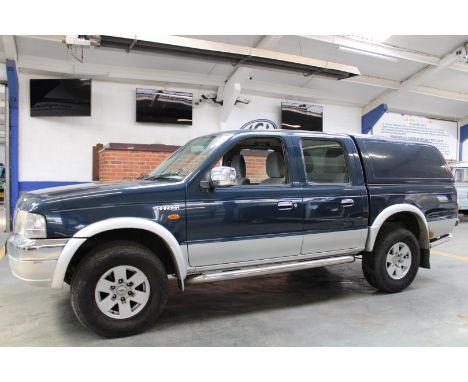 Make &amp; Model: Ford Ranger XLT 4X4 TDDate of Reg: AJ04 MSVColour: Blue/Silvercc: 2499MoT: 04-07-2023Fuel Type: DIESELMilea