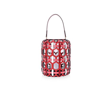 A LOUIS VUITTON OBJETS NOMADES LANTERN PM
A Louis Vuitton Objets Nomades Lantern by Zanellato and Bortotto, woven honeycomb c