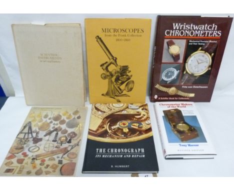 Chronographs, Chronometers, Scientific Instruments, etc.&nbsp;6 various vols. 