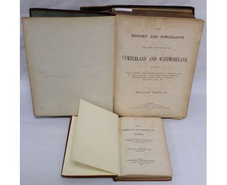 FERGUSON R. S. &nbsp;Early Cumberland &amp; Westmorland Friends. Rebacked cloth, rubbing to title. 1871; also a poor copy of 