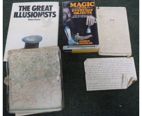 Magic &amp; Illusion.&nbsp;&nbsp;2 vols. plus an interesting bundle of manuscript &amp; typescript notes on tricks &amp; tech