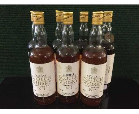 Corney and Barrow Corbar Scotch Whisky Eight Years Old No. 1, seven bottles (7)
