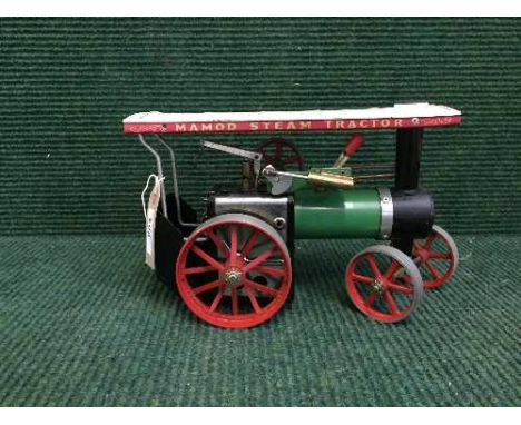 A Mamod steam tractor