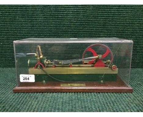 A cased model of a Mill engine circa 1850
