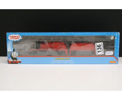 Boxed Hornby OO gauge Thomas &amp; Friends R9290 James the red engine locomotive 