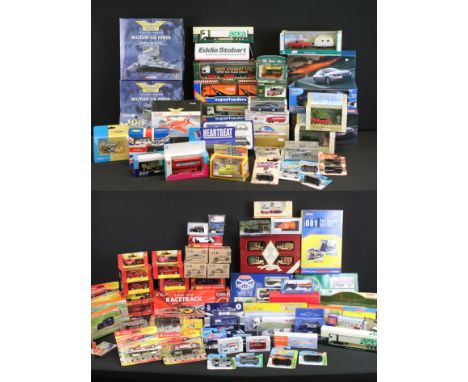 Around 85 boxed diecast models to include 3 x Corgi Aviation Archive models featuring AA36008, 48301 and 48302, Corgi Eddie S