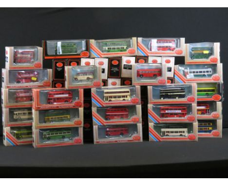 60 Boxed 1/76 scale EFE Exclusive First Editions diecast model buses to include The Routemaster Series, De-Regulation, etc, w