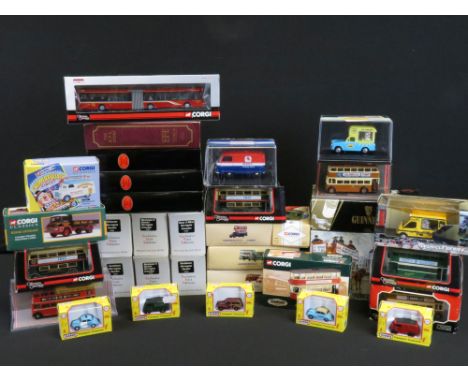 34 Boxed diecast models to include 3 x Corgi Commercials featuring 96985, 97075 and 97072, EFE Exclusive First Editions model