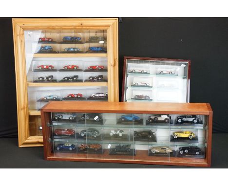 50 Cased diecast models to include Paul's Model Art Minichamps, Brumm and Ixo Models to include Maserati Tipo 61 1 of 1632, M