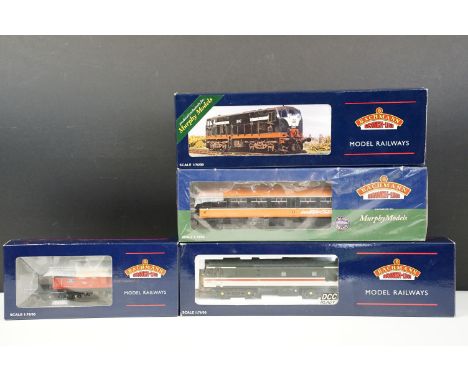 Two boxed Bachmann OO gauge locomotives to include Murphy Models MM0142 Class 141 CIE Black/orange 142 and 32400TF Ethels 3 /