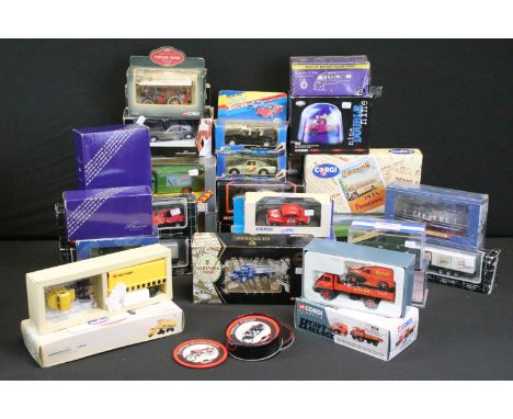 27 Boxed diecast models to include EFE Exclusive First Editions Commercials, Corgi Nine Double Nine CC07407, Corgi Vintage Gl