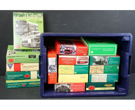 16 Boxed EFE Exclusive First Editions diecast model gift sets to include Green Line Set 5, Routemaster Set 3, Routemasters Se