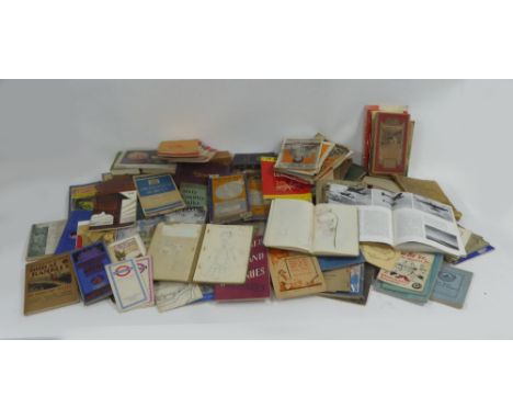 GOOD SELECTION OF EARLY TWENTIETH CENTURY AND LATER EPHEMERA to include;  two 1920's family and friends AUTOGRAPH ALBUMS with