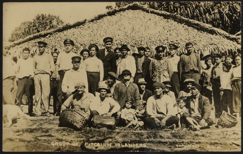 Pitcairn Islands. Picture postcards. Real photo cards of Pitcairn Island and 'Group of Pitcairn I