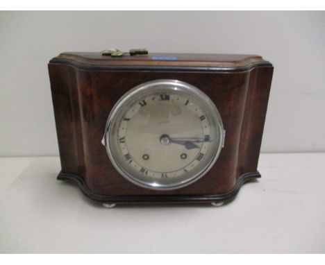 An early 20th century Elkington mantle clock