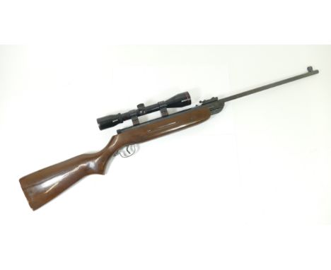 A Sports Marketing XTB2 air rifle, Cal.177 with 4x40 W.A scope, 98cm long. This product is not for sale to people under the a