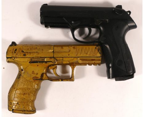 A Umarex Walther P.P.Q  .177 CO2 air pistol, serial number 122C77635, together with a Umarex Beretta PX4 Storm example, seria