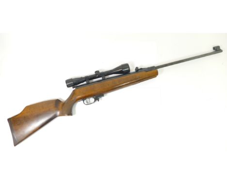 A German Weihrauch, HW90 5.5 KAL air rifle 'Theoben' with Nikko Stirling Silver Crown 4x40 scope, serial number 1262669, with