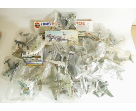Frog, a vintage plastic 1:72 Dornier Do,17Z-2 model kit, F205, two Airfix 1:72 kits, 01080, 10031, together with a quantity o