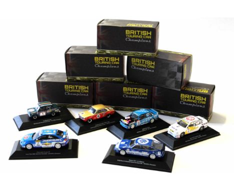 6 British Touring Car Champions series by Atlas Editions - Vauxhall Cavalier 16v, BMW M3, Sunbeam Imp, Rover SD1 3.5 Vitesse,