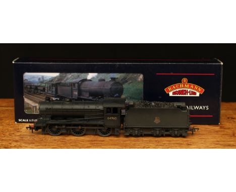 Bachmann Branch-Line OO Gauge 31-854 B.R. Class J39 0-6-0 locomotive and six wheel tender, B.R. black livery, weathered, No.6