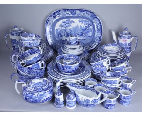 ‘SPODE, COPELAND’ AN EXTENSIVE PART DINNER SERVICEIncluding plates, bowls, cups, saucers tea pots and sundry (qty)Two differe