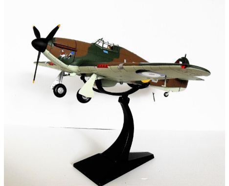 Corgi Collectables Aviation Archive 1:32 scale Hawker Hurricane MkI LE-D, V7467 RAF No.242 Sqn, Douglas Bader, RAF Coltishall