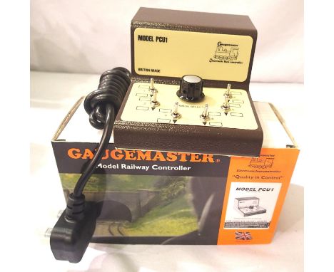 Gaugemaster PCUI point control unit for OO and N gauge layouts, appear unused. P&P Group 1 (£14+VAT for the first lot and £1+