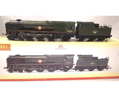 Hornby R3617 Elder Dempster Lines 35030, BR Green, Late Crest, boxed. P&P Group 1 (£14+VAT for the first lot and £1+VAT for s
