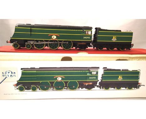 Hornby R2692 Sir Eustace Missenden 34090 green, Early Crest. P&P Group 1 (£14+VAT for the first lot and £1+VAT for subsequent